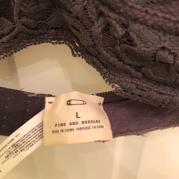 Grey urban outfitters bralette - Picture 2 of 3
